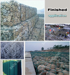 Hochgeschwindigkeits-CNC-Gabion-Mesh-Produktions linie Verzinkte PVC-beschichtete neue automatische Motor-SPS Direct China Factory Manufacturer - Product Image 4