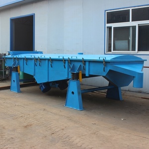 Tamis vibrant linéaire rectangulaire de machine de classificateur de sable de silice de fonctionnement continu avec le moteur comme composant de noyau - Product Image 4