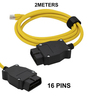 Ersatz für BMW G/F-Serie Codierung OBD Enet Datenkabel 2 in 1 USB-C zu RJ45 zu J1962 OBD2 16-Stift-Adapter Programmierlinie
