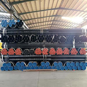 美国材料试验学会<span class=keywords><strong>5L</strong></span>美国材料试验学会A106 SCH 40 Sch80 <span class=keywords><strong>Sch10</strong></span> ST52 Q345B ST37黑色喷漆碳无缝钢管