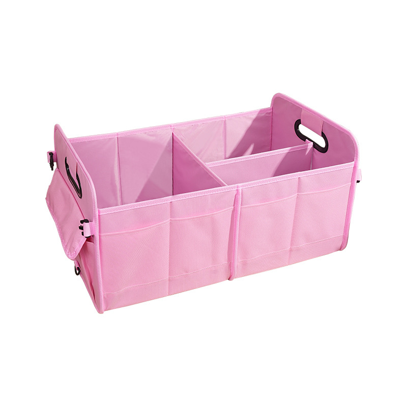 Sac de rangement pour coffre rose