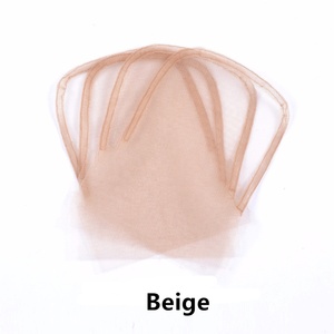 4&quot;*4&quot; 360 Adjustable Wig Cap Elastic Swiss Lace <strong>Net</strong> Base Hair Wig Lace Closure <strong>Net</strong> Mesh Dome <strong>Net</strong> Skin Color for Wig Making - Product Image 4