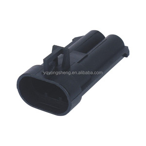 12147067 15344054 <strong>Delphi</strong> 2 Pin Female and Male Automotive <strong>Connector</strong> Kit - Product Image 1