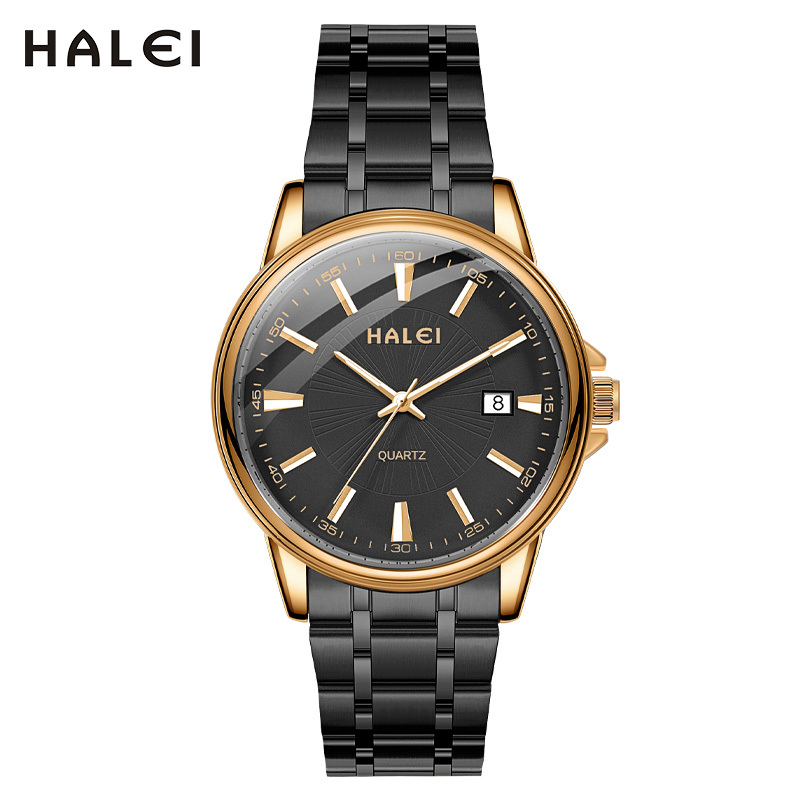 Black and Rose Gold
