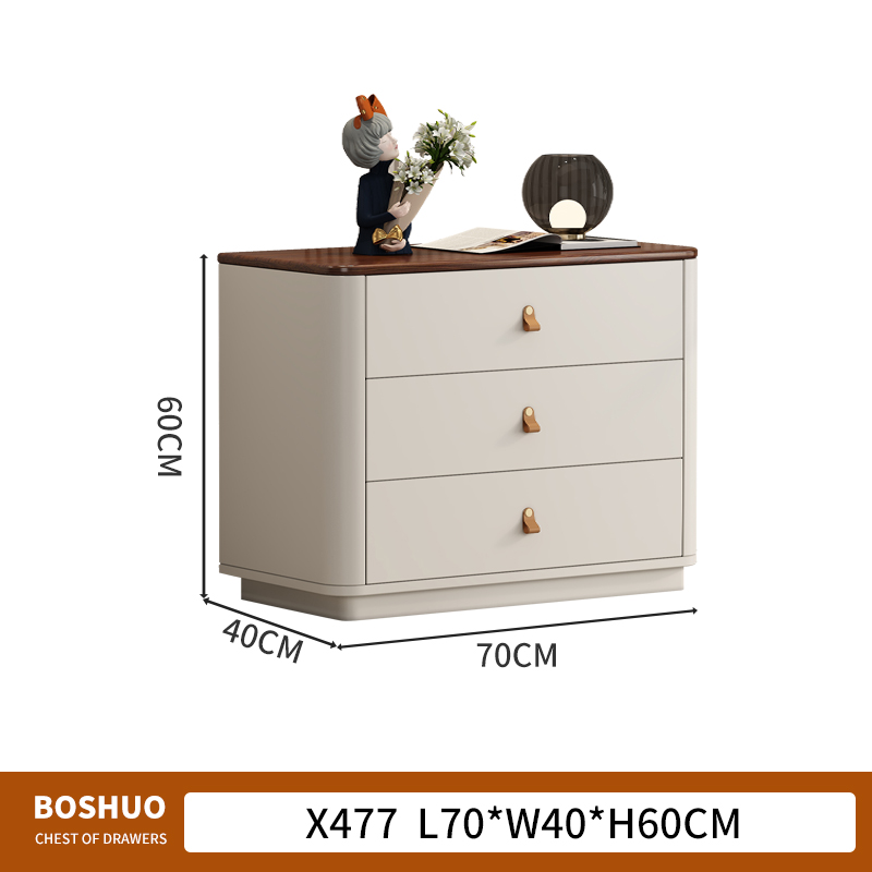 Three drawers
