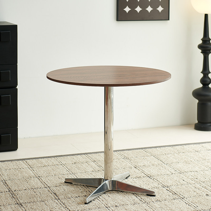 Walnut desktop + alloy legs-density board surface
