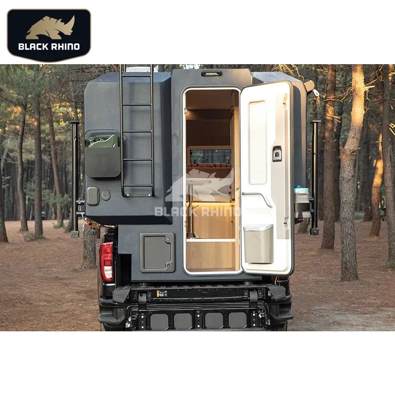 Robusta capacidad todoterreno camión emergente Camper cabina residencial camioneta RV casa