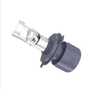 หลอดไฟหน้า LED สำหรับรถยนต์โปรเจคเตอร์ H4ลำแสงสูงต่ำ H4 A80ใช้ H4เลนส์ LED ระบบให้แสงสว่างอัตโนมัติสำหรับรถยนต์