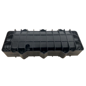 FTTH al aire libre impermeable FOSC 24/48/96/144 núcleos caja de unión de fibra óptica en Línea 2 en 2 salida caja de empalme de fibra óptica en línea - Product Image 3