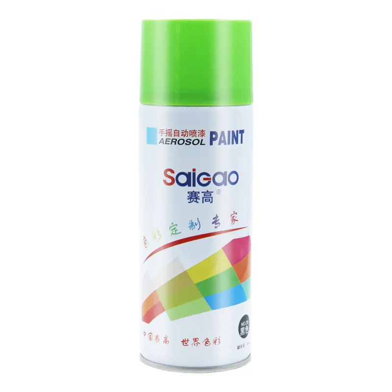 SAIGAO-pintura de Color personalizada para bicicleta, pintura en Aerosol con revestimiento de madera y Metal