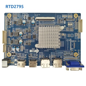 RTD2795 3840x2160 5K 4K HDM-eDP scheda controller V-by-One con ingresso HDM/ingresso DP/VGA/uscita DP