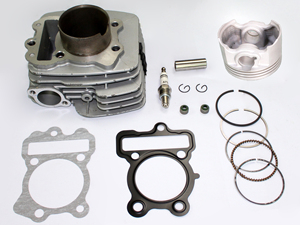 Thép Không Gỉ Chống Gỉ Chống Ăn Mòn Hiệu Quả Hoạt Động Xi Lanh Piston Set Kit Khối Động Cơ Cho Bajaj Bm150 56Mm - Product Image 4