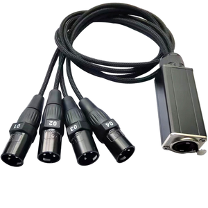 For XLR Head Audio <strong>Line</strong> Signal Cable 3P to RJ45 8P8C Plug for Connecting Communication Devices - Product Image 6