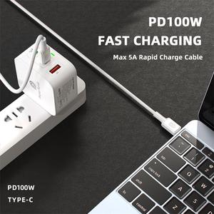 1.2M 1.5M 5A 100W USB kablosu hızlı şarj 480Gbps tip C tip C veri kablosu google Samsung Apple Microsoft araba şarjı - Product Image 3