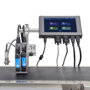 AIX Automatische Online-Thermo-Batch-Codier maschine für Blechdosen-Kunststoff flaschen Kontinuierliches Inkjet-System für Haushalts holz material