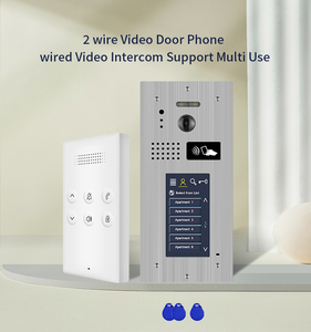 Teléfono de audio manos libres interfono apartamento VoIP intercomunicador video intercomunicador para Villa - Product Image 5