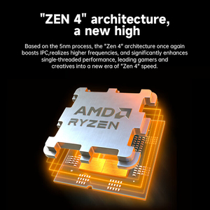 AMD Ryzen 7 7800X3D Game <strong>Processor</strong> (r7) 8 Cores 16 Threads 104MB Game <strong>Cache</strong> Acceleration Frequency up to GHz Boxed CPU - Product Image 5