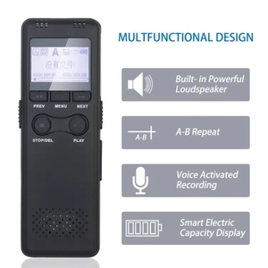 Digital Audio <strong>Recorder</strong> N1pro Voice Activated Record 350hours Longtime Record Noise Reduction Multi-language - Product Image 4