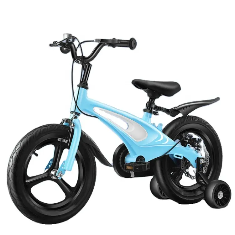 Vélo 12/14/16/18 pouces pour enfant Beau design Cadre intégré en alliage de magnésium Cycle pour enfants de 6 à 12 ans