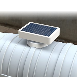Wiring Free Solar Powered Water Tank Cooling System Electric Tank Water Cooler Heat Extracting Fan <strong>Chiller</strong> with Compact Design