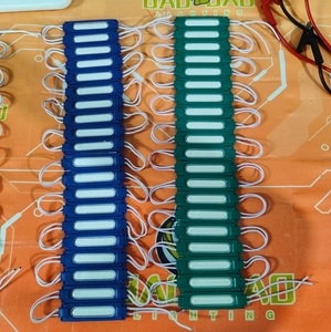Bao fantezi işık IP67 IP65 su geçirmez 12V modüler LED ışık SMD 2835 yeşil pembe 5 W modülü açık işaretler bisiklet dekorasyon için - Product Image 2