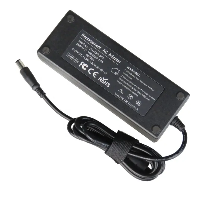 OEM Original 130W Netzteil Laptop Ladegerät Netzteil Adapter für Dell 19V 6.7A 7.4*5.0 Stecker Eingang 100V ~ 240V