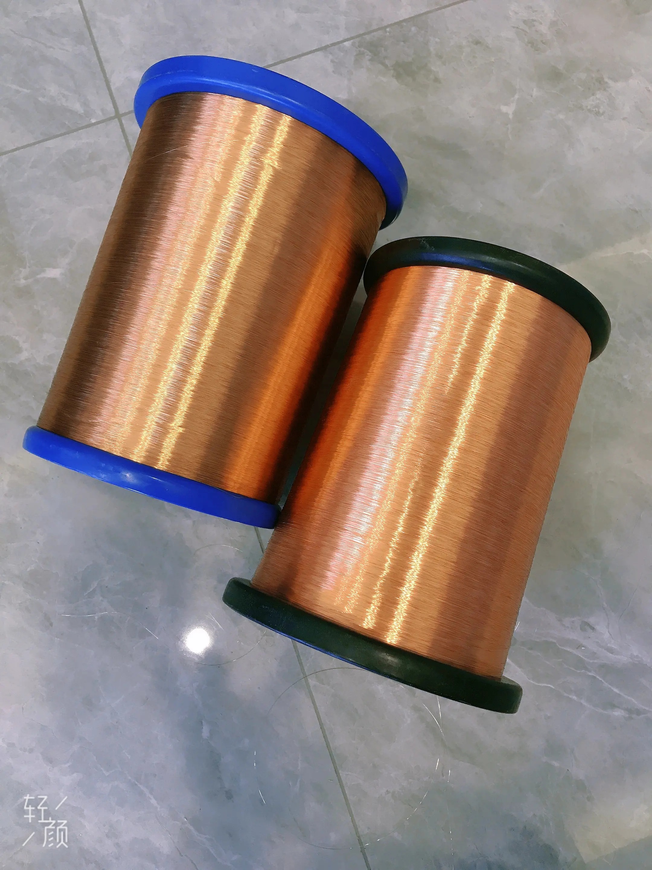 Bobine de fil électrique en cuivre et aluminium émaillé, pour tressage, classe 155, 180, 200