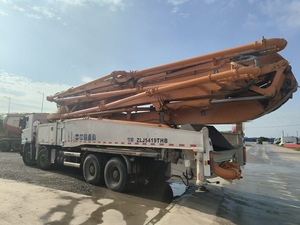 High Quality Used Zoomlion 52 Meter Concrete Mixer Pump Truck Good Condition with Engine Motor Core Components on Sale in <strong>Dubai</strong> - Product Image 5