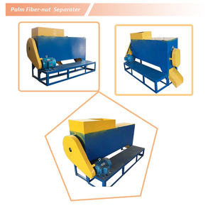Máquina separadora de núcleos de fibra de palma de alta productividad 1 T/H con componente de núcleo de motor - Product Image 5