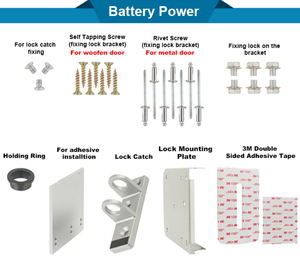 Secukey Wireless 433MHz Keyless Fingerprint RFID-Zugangs kontroll system-IP65, 2 Fernbedienungen, 50m Reichweite - Product Image 6