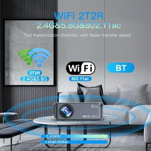 Proyector inteligente para cine en casa, dispositivo de proyección 4K de vídeo Full HD 9,0 P LED, con Android 1080, 5G, WIFI, LED, 8K - Product Image 2