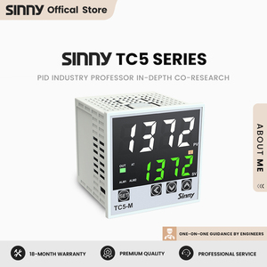 Sinny TC5-M 72*72 4-20mA <strong>Output</strong> RS485 Function Universal <strong>Input</strong> Industrial 100-240vac Digital PID System Temperature Controller - Product Image 2