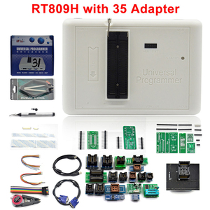 <strong>RT809H</strong> <strong>EMMC</strong>-<strong>NAND</strong> Flash USB <strong>Programmer</strong> With 35 Adapters, Electronic Component New Original Engineer Tool kit