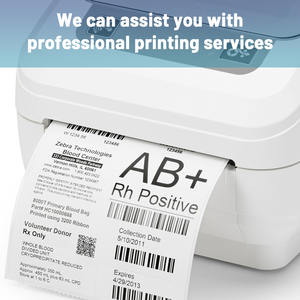 Donazione di unità prestampata impermeabile banche di campioni medici di laboratorio trasfusione di prodotti criogenici con adesivi per la donazione di sangue - Product Image 2