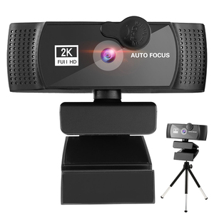 Cámara Web 1080P 2K Full HD, Webcam con micrófono incorporado, USB, para ordenador, Mac, portátil, escritorio, YouTube, Skype, Win10 - Product Image 5