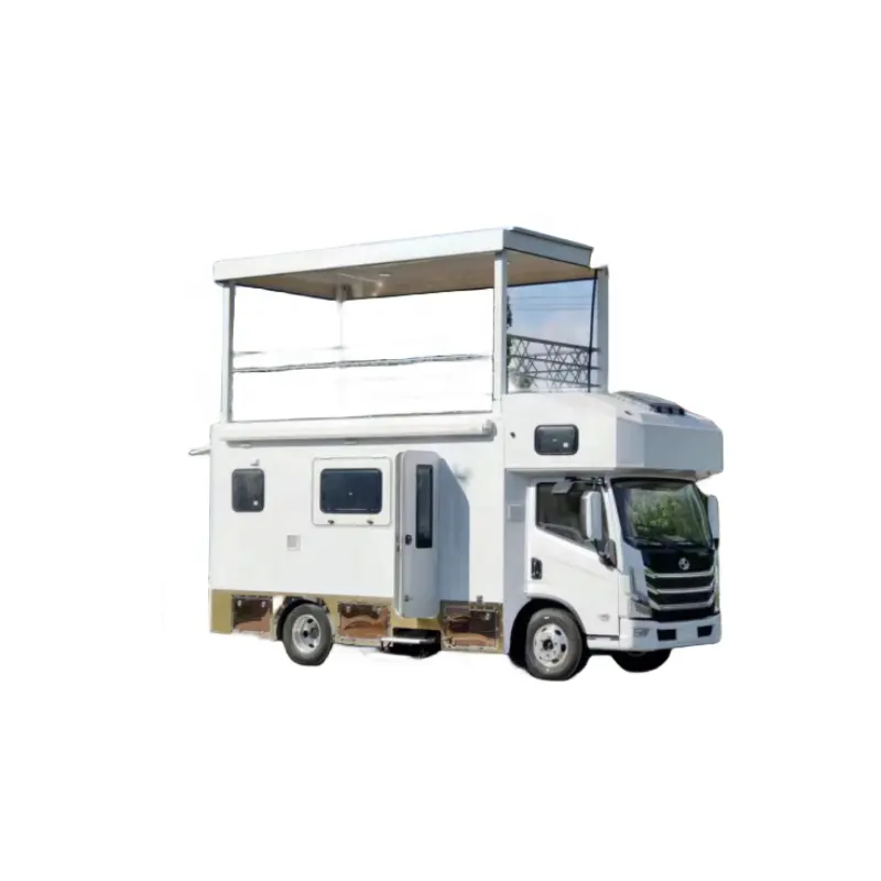 Custom RV Caravane de remorque mobile Camion de voyage pour les campeurs