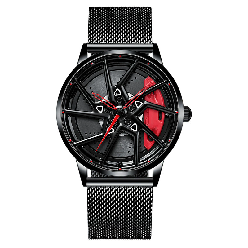 Red Mesh Strap No Rotate