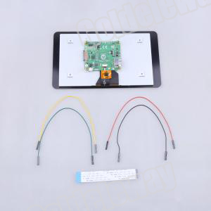 Raspberry Pi 7 Lcd-Touchscreen 7 Zoll Display Berührungshelligkeit einstellbar 10 Punkte berührungsfähig Bildschirm Raspberry Pi-Display - Product Image 2