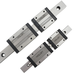 Riel de guía lineal en miniatura MGN579120 de alta precisión con deslizador Nueva condición Componentes de PLC de núcleo de salida de fábrica - Product Image 3