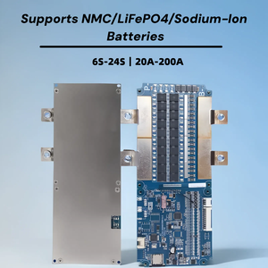 Akbr Compact 11S 48V 60A Smart BMS for Bluetooth App Compatible Low Voltage Cutoff for RV Marine Off-Grid <strong>Applications</strong> 13S PCB <strong>B</strong> - Product Image 2