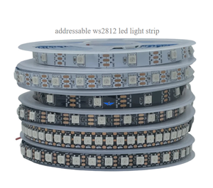 5v WS2812B Addressable Rgb <strong>LED</strong> Pixel Lights 10mm 12mm 60leds 144leds Waterproof IP20 IP65 Changeable WS2812 Ws2812b <strong>Led</strong> Strips - Product Image 1