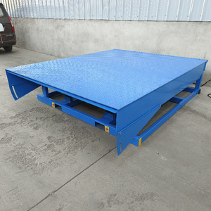 Nivelador de muelle de pozo con bisagras para contenedor de camión de carga hidráulica para bahía de carga de almacén automático ajustable estacionario fijo - Product Image 5