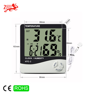 Sensor para exteriores Pantalla LCD grande Humedad Habitación Humedad HT Termómetro - Product Image 6