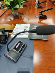 Microphone Built-in Speaker Full Digital Network DSP Conference <strong>System</strong> with Simultaneous Voting Two-way Real-time Call Metting - Product Image 5