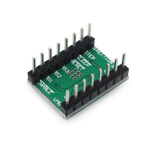 Isı emici taşıyıcı Reprap rampaları ile 3D yazıcı parçaları StepStick A4988 step Motor sürücüsü 1.4 yeşil tahta - Product Image 2