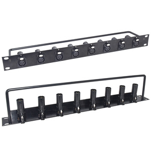 Utilizzato per collegare reti di Computer 3 Pin 8 femmina XLR Patch Panel Rack Mount - Product Image 1