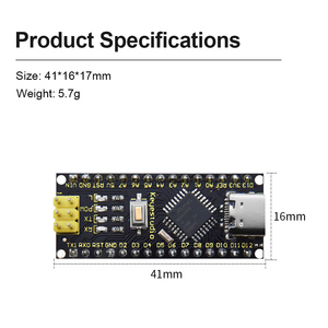 Placa DE DESARROLLO Keyestudio NANO PLUS para placa de microcontrolador Arduino NANO - Product Image 5