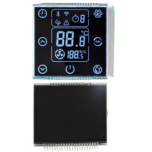 Monochromer Bildschirm Benutzer definierter großer kleiner Mini-Thermostat Lcd Tn 7 Segment der Temperatur - Product Image 3