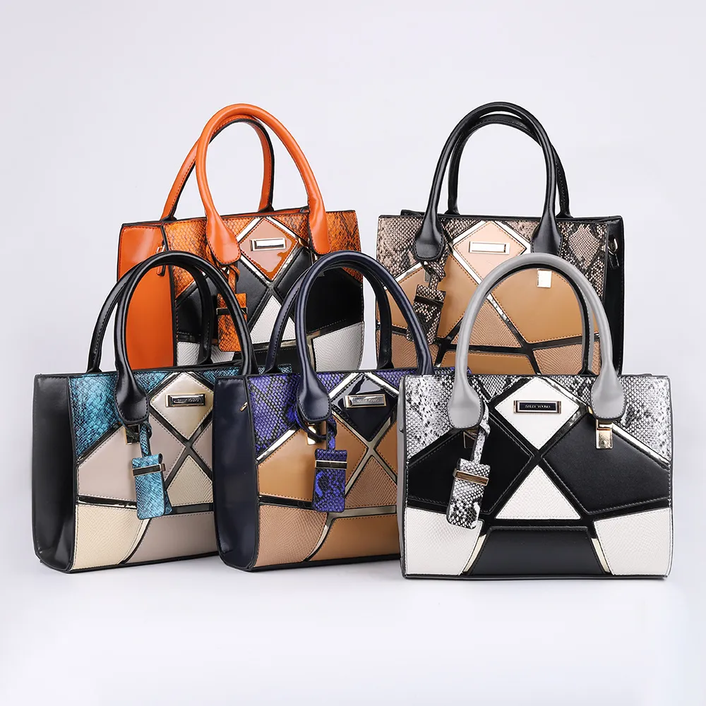 ज्यामितीय एक्रिलिक क्लच बैग फैशनेबल महिलाओं कंधे रुझान बड़ी क्षमता बैग महिलाओं के बैग हैंडबैग