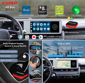 Android 13,0 4G 64G GPS para coche Multimedia Video TV Smart Android Carplay AI Box - Product Image 3